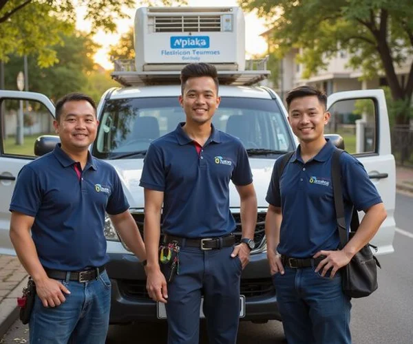 PJ Kool Aircond Service team