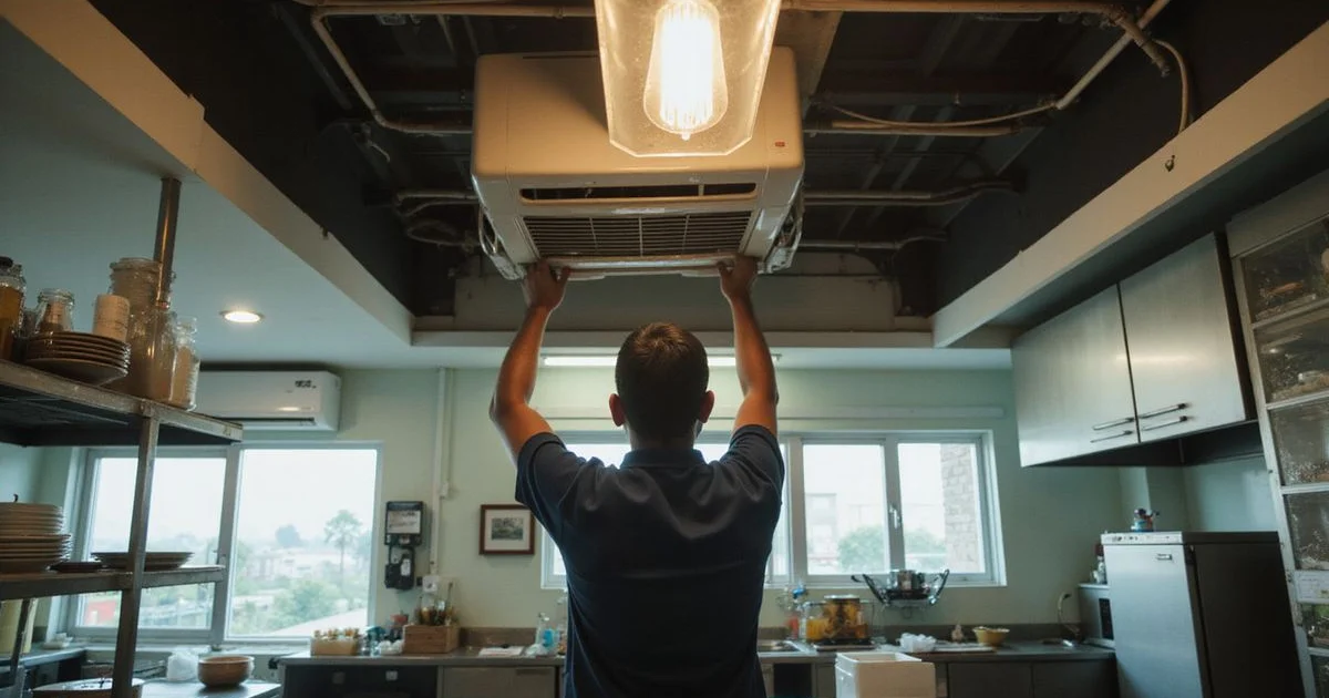Aircond Maintenance for F&B Outlets in Malaysia: What You Need to Pass Health Inspections