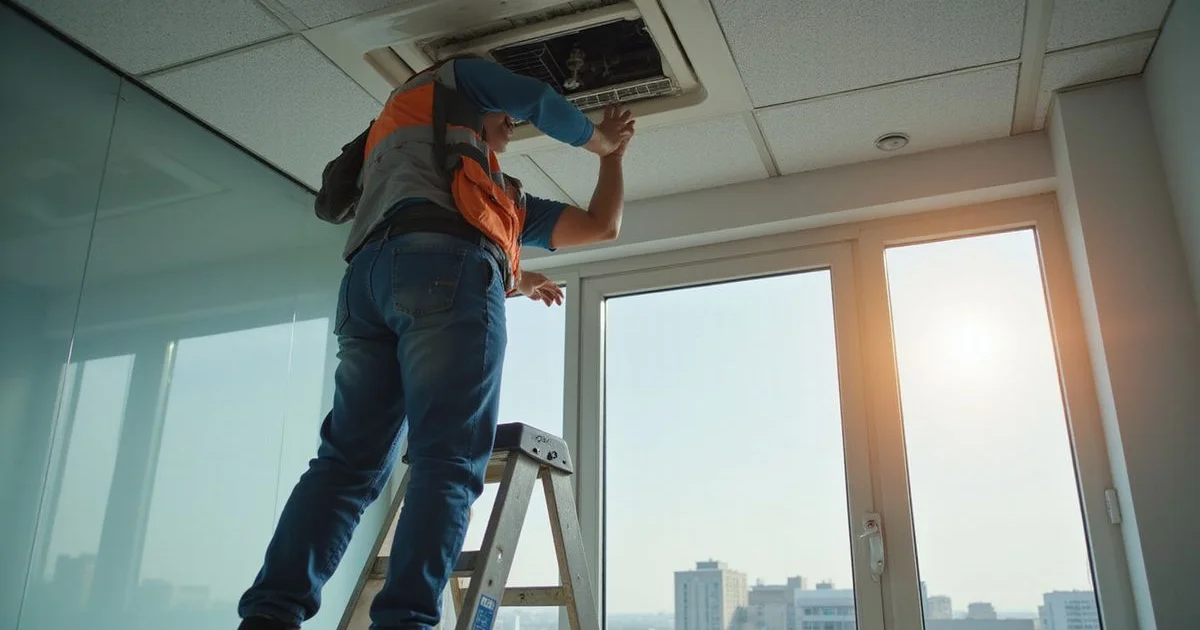 Ceiling Cassette Chemical Wash